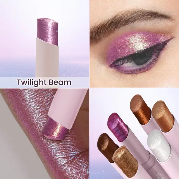 SWISS BEAUTY Jelly Verse Eyeshadow Glow Stick | Crease Proof | - Image 4