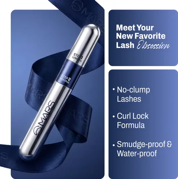 MARS 2in1 Volumizing and Lengthening Long Lasting Mascara 15 ml - Image 4