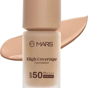 MARS SPF50 PA++++ High Coverage Foundation | Tested by IN-VIVO with 5 Star Foundation (SHADE-06, 40 ml) 9