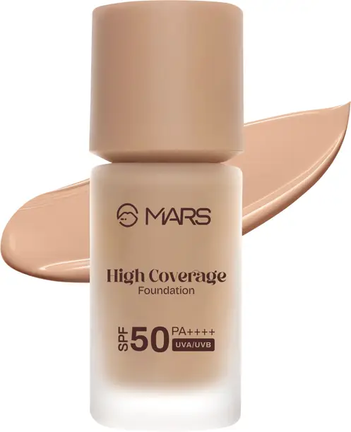 MARS SPF50 PA++++ High Coverage Foundation | Tested by IN-VIVO with 5 Star Foundation (SHADE-06, 40 ml) 9