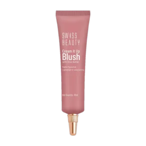 SWISS BEAUTY Cream It Up Blush | Highly Pigmented | Blendable | Long Lasting (Cheek-O-Pink)